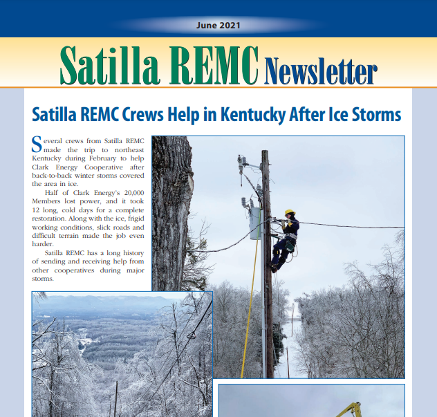 Photo for Satilla REMC Crews Help in Kentucky After Ice Storms